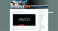 Desktop Screenshot of hd-world.org